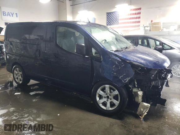 2013 Nissan NV200 SV with VIN 3N6CM0KN5DK694092, listed as a Copart auction lot 42120445 with 135,673 mi miles and Salvage title. Bid and sale history available at DreamBid. Image 4.