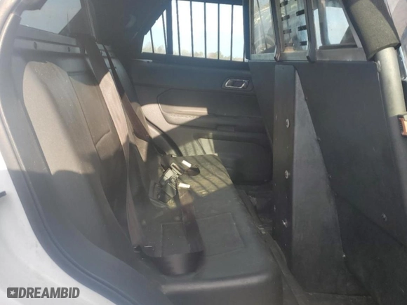 2018 Ford Police Interceptor Utility with VIN 1FM5K8AR6JGC94777, listed as a Copart auction lot 51042555 with 0 mi miles and Salvage Title. Bid and sale history available at carsss.com. Image 10.