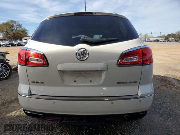 2014 Buick Enclave Leather with VIN 5GAKRBKDXEJ287537, listed as a Copart auction lot 50231495 with 268,198 mi miles and Salvage Title. Bid and sale history available at DreamBid. Image 6.