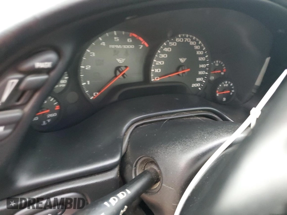 2002 Chevrolet Corvette with VIN 1G1YY32G725110548, listed as a Copart auction lot 74524004 with 0 mi miles and Salvage Title. Bid and sale history available at carsss.com. Image 9.