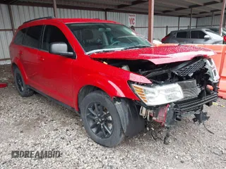 2018 Dodge Journey SE with VIN 3C4PDCAB2JT347337, listed as a IAAI auction lot 41178258 with 59,162 mi miles. Bid and sale history available at carsss.com. Image 1.
