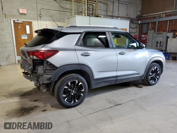 2023 Chevrolet TrailBlazer LT with VIN KL79MRSLXPB184625, listed as a Copart auction lot 55339135 with 48,470 mi miles and Clean Title. Bid and sale history available at DreamBid. Image 3.