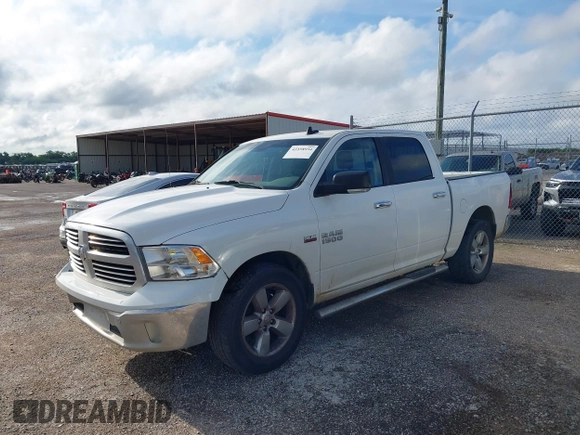 2018 Ram 1500 Big Horn with VIN 3C6RR6LT3JG162845, listed as a IAAI auction lot 42358934 with 61,992 mi miles and . Bid and sale history available at DreamBid. Image 6.