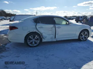 2013 Infiniti M with VIN JN1BY1AR9DM603034, listed as a Copart auction lot 88311885 with Not Provided miles and Non Repairable. Bid and sale history available at carsss.com. Image 3.