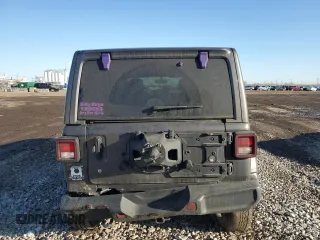 2018 Jeep Wrangler Unlimited Sahara with VIN 1C4HJXEN3JW197225, listed as a Copart auction lot 47319415 with 71,442 mi miles and Salvage Title. Bid and sale history available at carsss.com. Image 6.