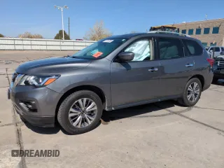 2019 Nissan Pathfinder Platinum with VIN 5N1DR2MM5KC619755, listed as a Copart auction lot 52751365 with Not provided miles and Salvage title. Bid and sale history available at DreamBid. Image 1.
