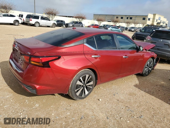 2022 Nissan Altima 2.5 SV with VIN 1N4BL4DV8NN391413, listed as a Copart auction lot 83347234 with 39,935 mi miles and Salvage Title. Bid and sale history available at carsss.com. Image 3.