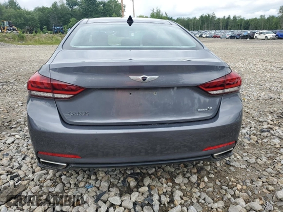 2016 Hyundai Genesis 3.8L with VIN KMHGN4JE2GU116140, listed as a Copart auction lot 59967204 with 134,966 mi miles and Salvage Title. Bid and sale history available at carsss.com. Image 6.