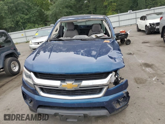 2019 Chevrolet Colorado 2WD Work Truck with VIN 1GCHSBEN0K1327072, listed as a Copart auction lot 70606244 with 0 mi miles and Salvage Title. Bid and sale history available at carsss.com. Image 5.