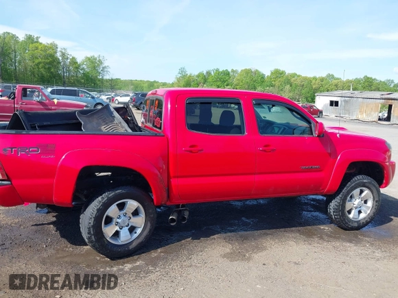 2007 Toyota Tacoma with VIN 5TELU42N97Z437684, listed as a IAAI auction lot 42087377 with 184,947 mi miles and . Bid and sale history available at DreamBid. Image 14.