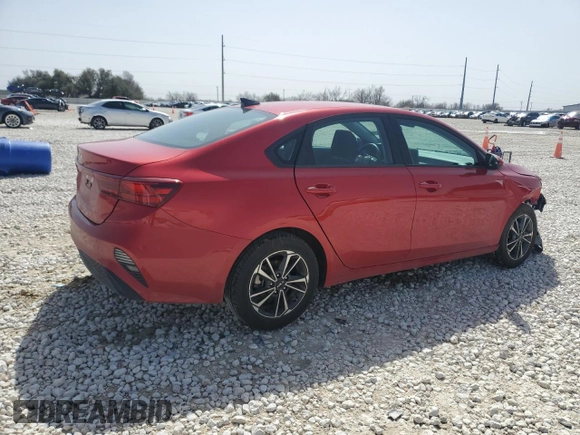 2023 Kia Forte LXS with VIN 3KPF24AD3PE666428, listed as a Copart auction lot 47670855 with 27,424 mi miles and Salvage Title. Bid and sale history available at carsss.com. Image 3.