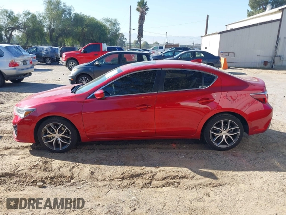 2020 Acura ILX w/Premium Pkg with VIN 19UDE2F78LA007121, listed as a IAAI auction lot 41646183 with 34,285 mi miles. Bid and sale history available at carsss.com. Image 14.