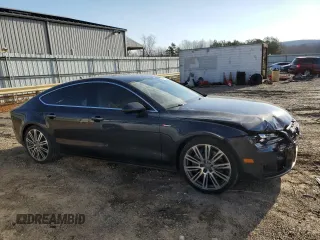 2015 Audi A7 Premium Plus with VIN WAUWGAFC2FN004203, listed as a Copart auction lot 47918255 with 156,642 mi miles and Clean title. Bid and sale history available at DreamBid. Image 4.