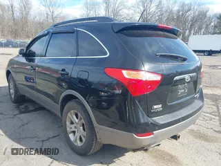 2011 Hyundai Veracruz GLS with VIN KM8NUDCCXBU176942, listed as a IAAI auction lot 41837043 with 128,446 mi miles and . Bid and sale history available at DreamBid. Image 3.