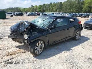 2013 Hyundai Veloster w/Gray Int with VIN KMHTC6AD6DU120307, listed as a Copart auction lot 51459625 with Not provided miles and Salvage title. Bid and sale history available at DreamBid. Image 1.