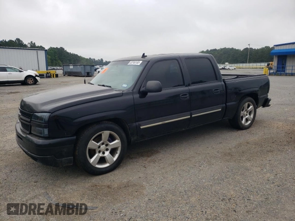 2006 Chevrolet Silverado 1500 LT1 with VIN 2GCEC13TX61211907, listed as a Copart auction lot 53746165 with 168,051 mi miles and Salvage Title. Bid and sale history available at carsss.com. Image 1.