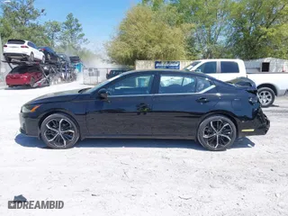 2025 Nissan Altima SR with VIN 1N4BL4CV6SN358746, listed as a IAAI auction lot 41948551 with 5,983 mi miles. Bid and sale history available at carsss.com. Image 14.