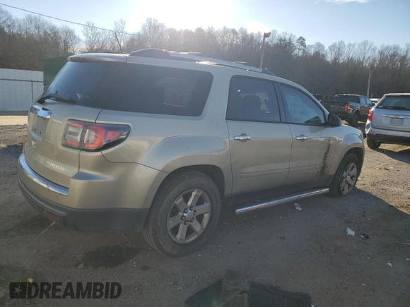 2015 GMC Acadia SLE with VIN 1GKKRNED2FJ295066, listed as a Copart auction lot 89213855 with 144,305 mi miles and Salvage Title. Bid and sale history available at DreamBid. Image 3.