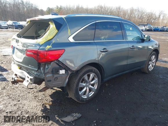2016 Acura MDX w/Advance with VIN 5FRYD4H90GB042471, listed as a IAAI auction lot 41510207 with 176,168 mi miles. Bid and sale history available at carsss.com. Image 4.