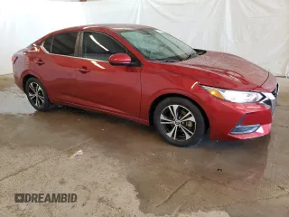 2023 Nissan Sentra SV with VIN 3N1AB8CV9PY227534, listed as a Copart auction lot 48964295 with 42,823 mi miles and Clean Title. Bid and sale history available at carsss.com. Image 4.