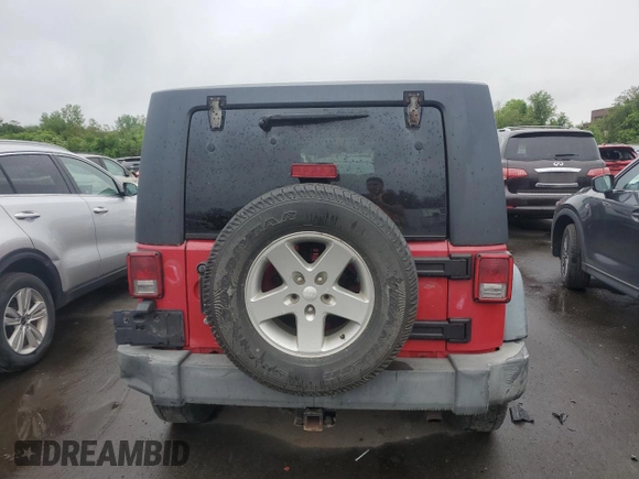 2008 Jeep Wrangler Unlimited X с VIN 1J8GA39178L548461, выставлен на аукционе Copart как лот 56538145 с пробегом 174 197 миль миль и Чистый • Clean title. История ставок и продаж доступна на DreamBid. Изображение 6.