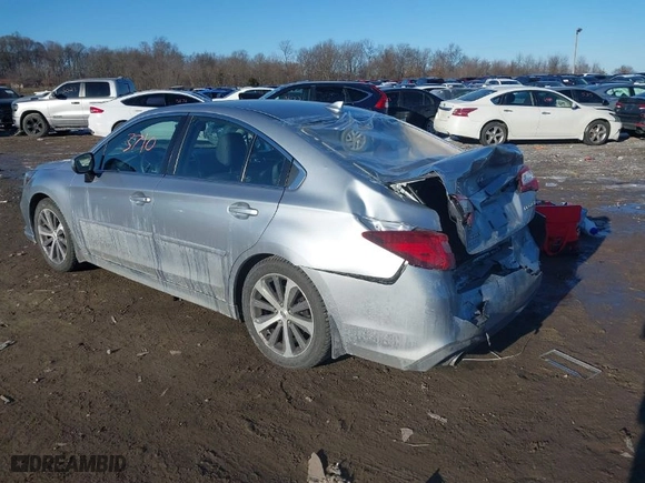 2018 Subaru Legacy Limited with VIN 4S3BNAN69J3007462, listed as a IAAI auction lot 41433710 with 118951 miles. Bid and sale history available at carsss.com. Image 3.