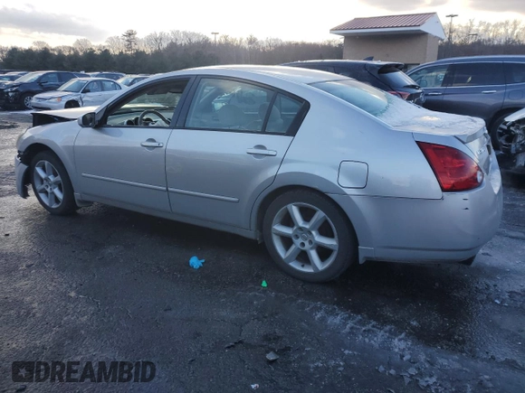 2005 Nissan Maxima 3.5 SE with VIN 1N4BA41E35C875141, listed as a Copart auction lot 45846235 with 185,415 mi miles and Salvage Title. Bid and sale history available at carsss.com. Image 2.