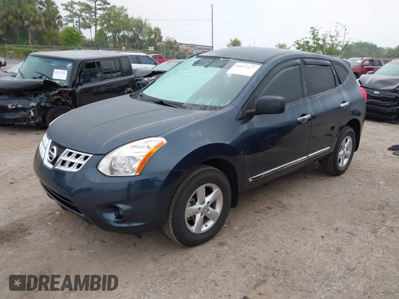 2012 Nissan Rogue S with VIN JN8AS5MT8CW295340, listed as a IAAI auction lot 41837677 with 40,558 mi miles. Bid and sale history available at carsss.com. Image 17.