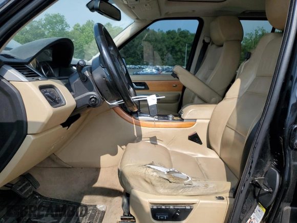 2008 Land Rover Range Rover Sport HSE with VIN SALSK25468A152891, listed as a Copart auction lot 59796465 with 128,288 mi miles and Clean title. Bid and sale history available at DreamBid. Image 7.