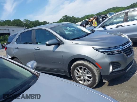 2024 Chevrolet Equinox LT with VIN 3GNAXUEG8RL244595, listed as a IAAI auction lot 42473981 with 37,570 mi miles and . Bid and sale history available at DreamBid. Image 13.
