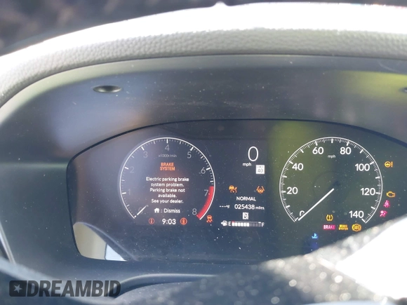 2023 Honda HR-V EX-L with VIN 3CZRZ1H77PM702998, listed as a IAAI auction lot 42267423 with 25,438 mi miles and . Bid and sale history available at DreamBid. Image 7.