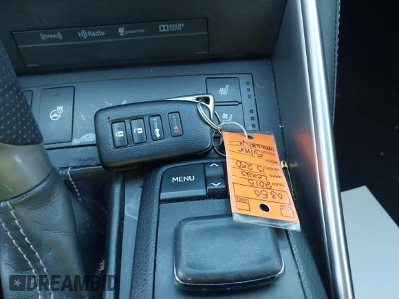 2015 Lexus IS 250 with VIN JTHCF1D2XF5029660, listed as a IAAI auction lot 41435411 with 82,600 mi miles and . Bid and sale history available at DreamBid. Image 11.