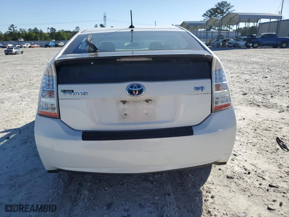 2010 Toyota Prius II with VIN JTDKN3DU2A0029493, listed as a Copart auction lot 53281075 with 259,305 mi miles and Clean Title. Bid and sale history available at carsss.com. Image 6.