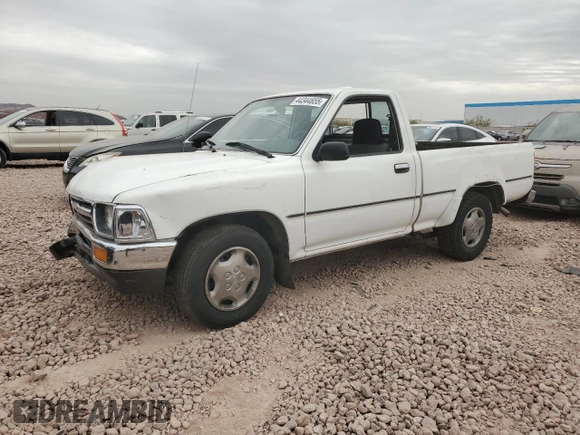 1994 Toyota Pickup DX with VIN JT4RN81P7R5177681, listed as a Copart auction lot 44344655 with 31,857 mi miles and Salvage title. Bid and sale history available at DreamBid. Image 1.
