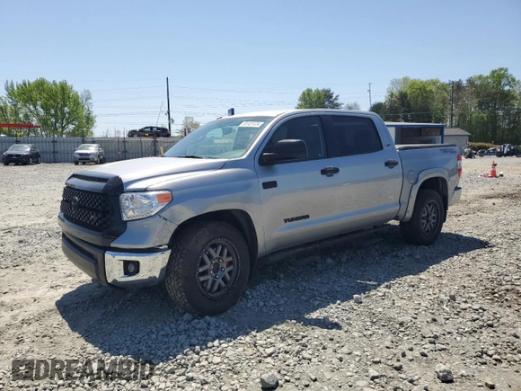 2017 Toyota Tundra 2WD SR5 with VIN 5TFEW5F17HX227948, listed as a Copart auction lot 51131124 with 57,095 mi miles and Salvage Title. Bid and sale history available at carsss.com. Image 1.