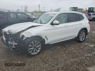 2019 BMW X3 xDrive30i with VIN 5UXTR9C55KLP96405, listed as a Copart auction lot 52395945 with Not Provided miles and Salvage Title. Bid and sale history available at DreamBid. Image 1.
