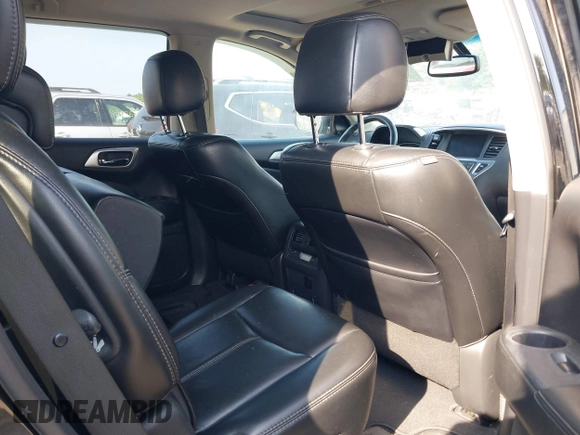 2017 Nissan Pathfinder Platinum with VIN 5N1DR2MM8HC628457, listed as a IAAI auction lot 42442662 with 148,018 mi miles and . Bid and sale history available at DreamBid. Image 8.