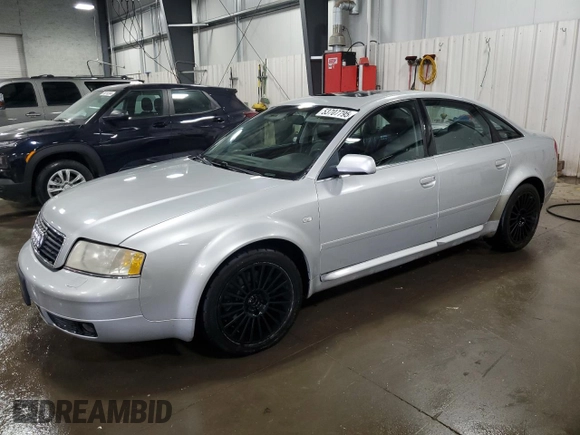 2002 Audi A6 z VIN WAUML64B42N115811, wystawiony jako Copart lot #53707795 z przebiegiem 200 257 mil mil oraz Szkoda całkowita • Salvage title. Historia ofert i sprzedaży dostępna na DreamBid. Obrazek 1.