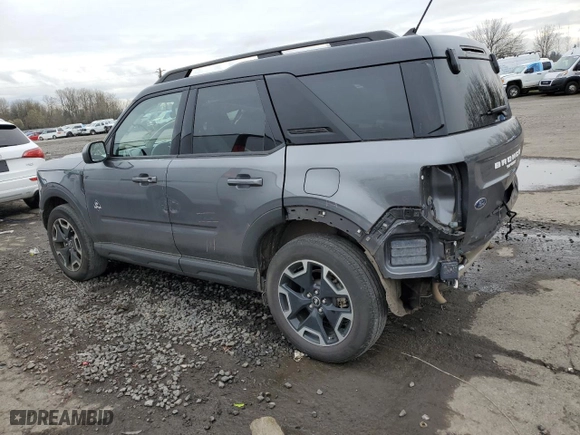 2021 Ford Bronco Sport Outer Banks with VIN 3FMCR9C68MRA88031, listed as a Copart auction lot 48554415 with 29,441 mi miles and Salvage Title. Bid and sale history available at carsss.com. Image 2.