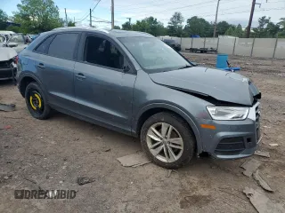 2017 Audi Q3 Premium z VIN WA1ECCFS5HR001606, wystawiony jako Copart lot #58276485 z przebiegiem 93 037 mil mil oraz Tytuł czysty. Historia ofert i sprzedaży dostępna na DreamBid. Obrazek 4.