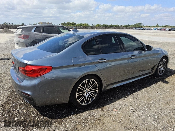 2017 BMW 5 Series 540i with VIN WBAJE5C37HWA92323, listed as a Copart auction lot 53340355 with 94,046 mi miles and Clean title. Bid and sale history available at DreamBid. Image 3.