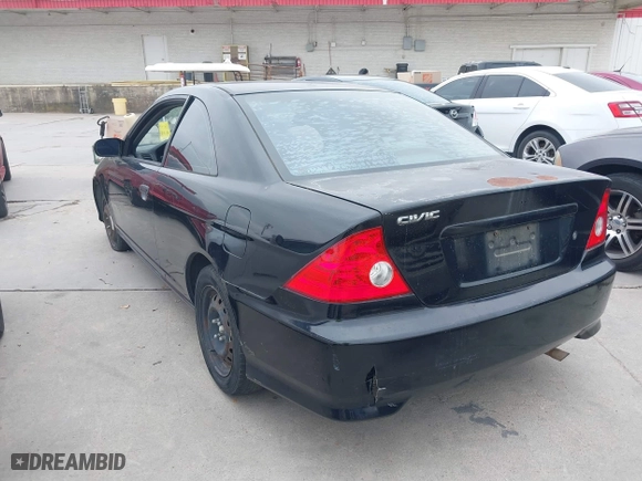 2004 Honda Civic VP with VIN 1HGEM22194L047772, listed as a IAAI auction lot 41447534 with 1 mi miles. Bid and sale history available at carsss.com. Image 3.