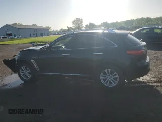 2011 Infiniti FX with VIN JN8AS1MW5BM735012, listed as a Copart auction lot 57234155 with 84,258 mi miles and Salvage title. Bid and sale history available at DreamBid. Image 2.