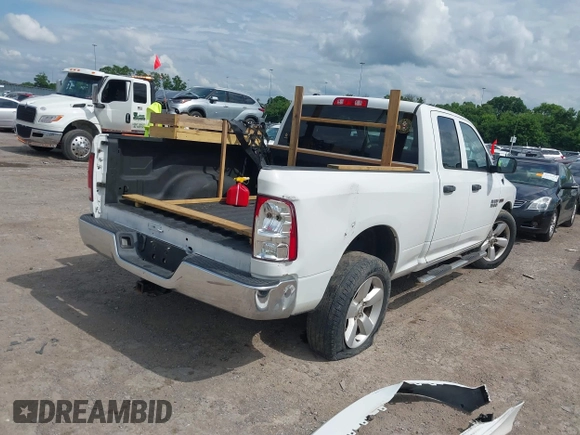 2015 Ram 1500 Tradesman with VIN 1C6RR7FM2FS618392, listed as a IAAI auction lot 42335910 with 191,469 mi miles and . Bid and sale history available at DreamBid. Image 4.