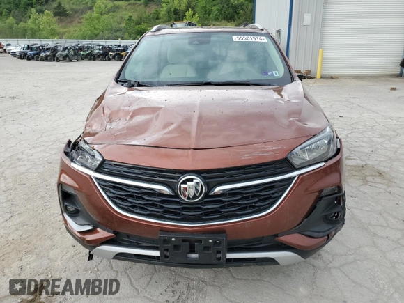 2020 Buick Encore GX Select with VIN KL4MMESLXLB088844, listed as a Copart auction lot 55501914 with 25,917 mi miles and Salvage title. Bid and sale history available at DreamBid. Image 5.