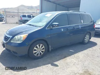 2010 Honda Odyssey EX-L with VIN 5FNRL3H73AB107662, listed as a IAAI auction lot 42107166 with 188,308 mi miles. Bid and sale history available at carsss.com. Image 2.