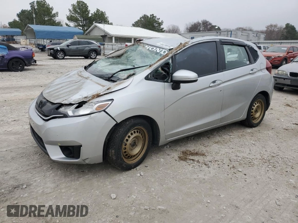 2015 Honda Fit LX with VIN 3HGGK5G52FM740860, listed as a Copart auction lot 44438335 with Not Provided miles and Salvage Title. Bid and sale history available at carsss.com. Image 1.