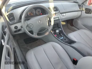 2001 Mercedes-Benz CLK 320/430 with VIN WDBLK70G11T071462, listed as a Copart auction lot 79171794 with 57,024 mi miles and Salvage Title. Bid and sale history available at DreamBid. Image 8.