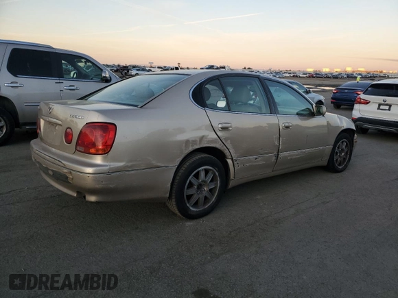 2003 Lexus GS 300 z VIN JT8BD69S530175254, wystawiony jako Copart lot #41432635 z przebiegiem 259 505 mil mil oraz Szkoda całkowita • Salvage title. Historia ofert i sprzedaży dostępna na DreamBid. Obrazek 3.