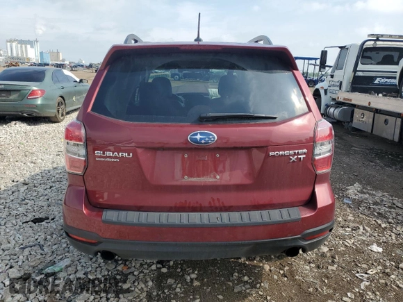 2015 Subaru Forester XT Touring with VIN JF2SJGWC8FH466237, listed as a Copart auction lot 60510055 with 58,513 mi miles and Salvage title. Bid and sale history available at DreamBid. Image 6.